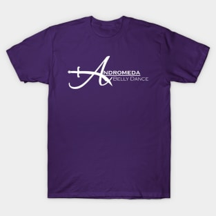 Andromeda White Scimitar Logo T-Shirt